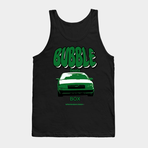 Impala Bubble Beats Box Green Tank Top by Black Ice Design